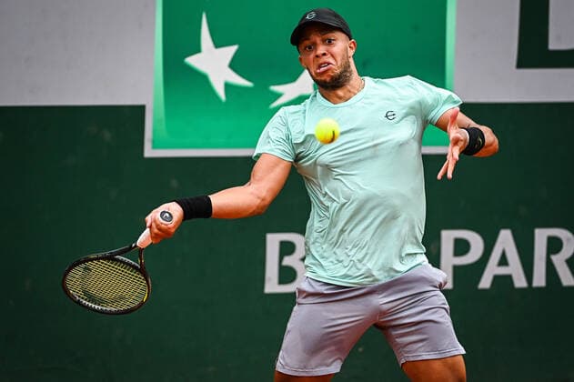 May 16, 2022, Paris, France, France: Jay CLARKE of Great Britain during the Qualifying Day one of Roland-Garros 2022, French Open 2022, Grand Slam tennis tournament at the Roland-Garros stadium on May 16, 2022 in Paris, France. Paris France - ZUMAm308 20220516_zsp_m308_005 Copyright: xMatthieuxMirvillex
