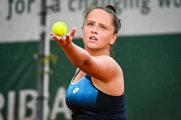 May 16, 2022, Paris, France, France: Jamie LOEB of United States during the Qualifying Day one of Roland-Garros 2022, French Open 2022, Grand Slam tennis tournament at the Roland-Garros stadium on May 16, 2022 in Paris, France. Paris France - ZUMAm308 20220516_zsp_m308_008 Copyright: xMatthieuxMirvillex