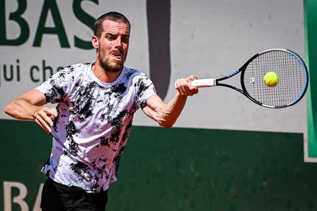 May 16, 2022, Paris, France, France: Mats MORAING of Germany during the Qualifying Day one of Roland-Garros 2022, French Open 2022, Grand Slam tennis tournament at the Roland-Garros stadium on May 16, 2022 in Paris, France. Paris France - ZUMAm308 20220516_zsp_m308_013 Copyright: xMatthieuxMirvillex