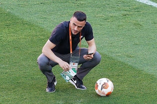 Eintracht Frankfurt - Filip Kostic during training session. May 17,2022. (20220517187)