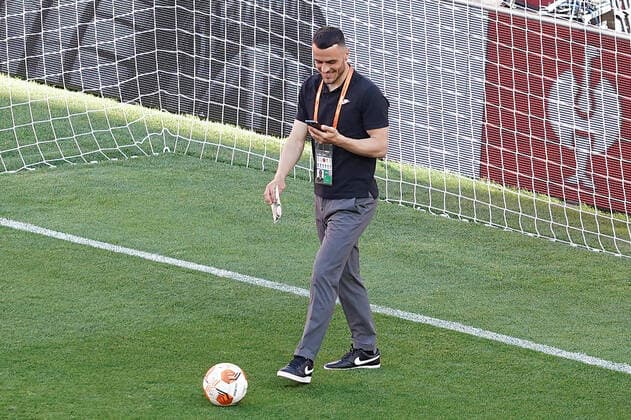 Eintracht Frankfurt - Filip Kostic during training session. May 17,2022. (20220517223)