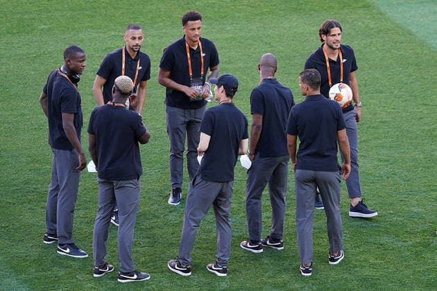 Eintracht Frankfurt - players during training session. May 17,2022. (20220517236)