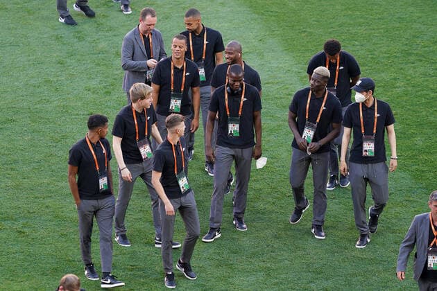 Eintracht Frankfurt - players during training session. May 17,2022. (20220517257)