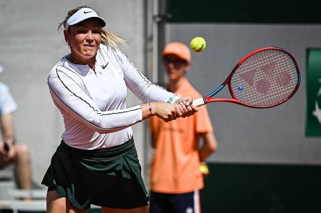 May 18, 2022, Paris, France, France: Donna VEKIC of Croatia during the Qualifying Day three of Roland-Garros 2022, French Open 2022, Grand Slam tennis tournament at the Roland-Garros stadium on May 18, 2022 in Paris, France. Paris France - ZUMAm308 20220518_zsp_m308_005 Copyright: xMatthieuxMirvillex