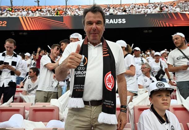 Sport Themen der Woche KW20 Sport Bilder des Tages 18.05.2022, xjhx, Fussball UEFA Europa League Finale 2022, Eintracht Frankfurt - Glasgow Rangers emspor, v.l. Heribert Bruchhagen (DFL DFB REGULATIONS PROHIBIT ANY USE OF PHOTOGRAPHS as IMAGE SEQUENCES and or QUASI-VIDEO) Sevilla *** 18 05 2022, xjhx, Football UEFA Europa League Final 2022, Eintracht Frankfurt Glasgow Rangers emspor, v l Heribert Bruchhagen DFL DFB REGULATES PROHIBIT ANY USE OF PHOTOGRAPHS as IMAGE SEQUENCES and or QUASI VIDEO Sevilla