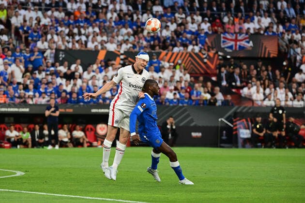 Sebastian Rode 17 (Eintracht Frankfurt), Eintracht Frankfurt vs. Glasgow Rangers, Europa League, Finale, 18.05.2022
