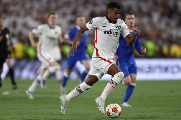 Ansgar Knauff (Eintracht Frankfurt) in action during UEFA Europa League 2022 Final - Eintracht vs Rangers, football Europa League match in Seville, Spain, May 18 2022  Copyright: xFrancescoxScaccianocex xipa-agenx xx 0