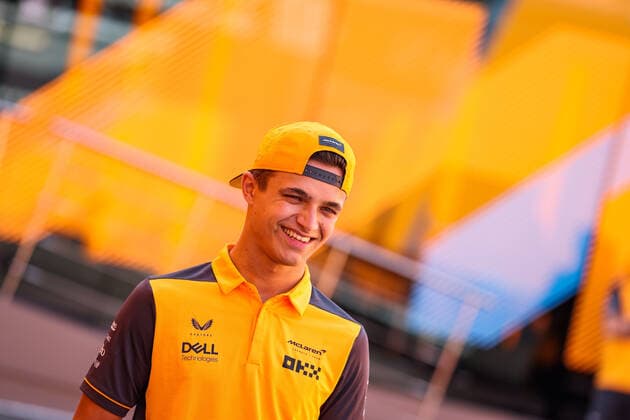 NORRIS Lando (gbr), McLaren F1 Team MCL36, portrait during the Formula 1 Pirelli Grand Premio de Espana 2022, 6th round of the 2022 FIA Formula One World Championship, WM, Weltmeisterschaft on the Circuit de Barcelona-Catalunya, from May 20 to 22, 2022 in Montmelo, Spain - F1 - SPANISH GRAND PRIX 2022 DPPI Panoramic  20220519_GOOD6840