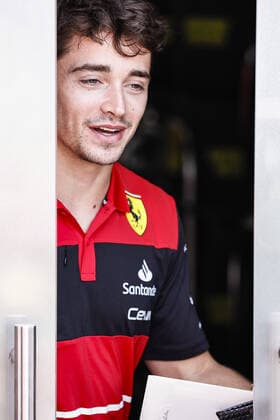 LECLERC Charles (mco), Scuderia Ferrari F1-75, portrait during the Formula 1 Pirelli Grand Premio de Espana 2022, 6th round of the 2022 FIA Formula One World Championship, WM, Weltmeisterschaft on the Circuit de Barcelona-Catalunya, from May 20 to 22, 2022 in Montmelo, Spain - F1 - SPANISH GRAND PRIX 2022 DPPI Panoramic  00122015___R5_6256