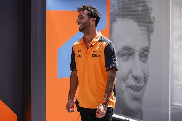 RICCIARDO Daniel (aus), McLaren F1 Team MCL36, portrait during the Formula 1 Pirelli Grand Premio de Espana 2022, 6th round of the 2022 FIA Formula One World Championship, WM, Weltmeisterschaft on the Circuit de Barcelona-Catalunya, from May 20 to 22, 2022 in Montmelo, Spain - F1 - SPANISH GRAND PRIX 2022 DPPI Panoramic  00122015___R5_6347