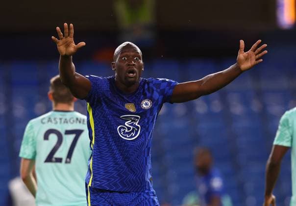 Sport Themen der Woche KW20 London, England, 19th May 2022. Romelu Lukaku of Chelsea during the Premier League match at Stamford Bridge, London. Picture credit should read: David Klein Sportimage EDITORIAL USE ONLY. No use with unauthorised audio, video, data, fixture lists, club league logos or live services. Online in-match use limited to 120 images, no video emulation. No use in betting, games or single club league player publications. SPI-1712-0042