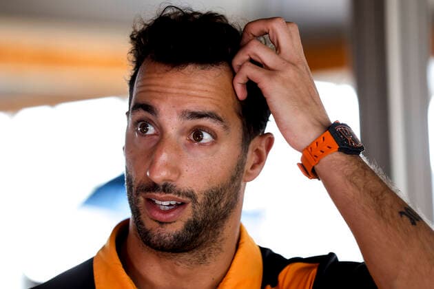 3 Daniel Ricciardo (AUS, McLaren F1 Team), F1 Grand Prix of Spain at Circuit de Barcelona-Catalunya on May 20, 2022 in Barcelona, Spain. (Photo by HOCH ZWEI) Barcelona Spain