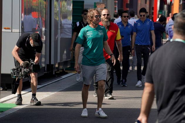 F1 Pirelli Grand Prix von Spanien 2022 20.05.2022, Circuit de Catalunya, Barcelona, F1 Pirelli Grand Prix von Spanien 2022 , im Bild Sebastian Vettel (DEU), Aston Martin Aramco Cognizant Formula One Team