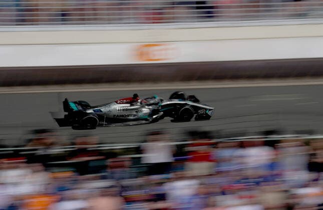 20.05.2022, Circuit de Catalunya, Barcelona, F1 Pirelli Grand Prix von Spanien 2022 , im Bild George Russel (GBR), Mercedes-AMG Petronas Formula One Team (Foto EU-Images) Barcelona Circuit de Catalunya Catalunya Spain