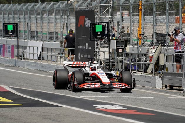 F1 Pirelli Grand Prix von Spanien 2022 20.05.2022, Circuit de Catalunya, Barcelona, F1 Pirelli Grand Prix von Spanien 2022 , im Bild Kevin Magnussen (DNK), Haas F1 Team