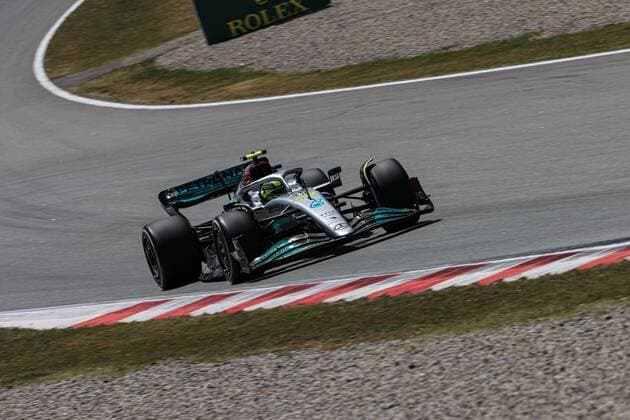 Mandatory Credit: Photo by Alessio De Marco LiveMedia Shutterstock (12948605k) Lewis Hamilton (GBR) Mercedes W13 E Performance Formula 1 Championship FORMULA 1 PIRELLI GRAN PREMIO DE ESPAÃ A 2022 Practice, Circuit de Barcelona-Catalunya, Barcelona, Spain - 20 May 2022 Formula 1 Championship FORMULA 1 PIRELLI GRAN PREMIO DE ESPAÃ A 2022 Practice, Circuit de Barcelona-Catalunya, Barcelona, Spain - 20 May 2022  Copyright: xAlessioxDexMarco LiveMedia Shutterstockx 12948605k