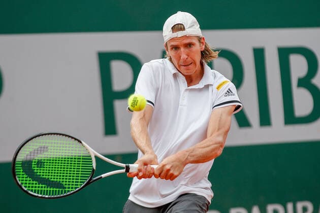 18.05.2022, Tennis, French Open 2022 Roland-Garros, FRA, Paris, Roland Garros Bild: v. li. Cedrik-Marcel Stebe (GER) Copyright: HMBxMedia AntonioxBorga