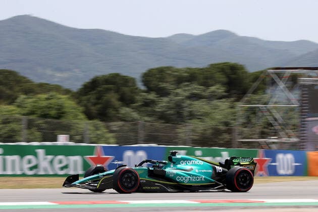 20.05.2022, Circuit de Catalunya, Barcelona, F1 Pirelli Grand Prix von Spanien 2022 , im Bild Lance Stroll (CAN), Aston Martin Aramco Cognizant Formula One Team (Foto EU-Images) Barcelona Circuit de Catalunya Catalunya Spain