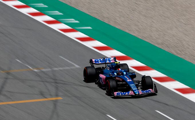 31 Esteban Ocon (FRA, BWT Alpine F1 Team), F1 Grand Prix of Spain at Circuit de Barcelona-Catalunya on May 20, 2022 in Barcelona, Spain. (Photo by HOCH ZWEI) Barcelona Spain