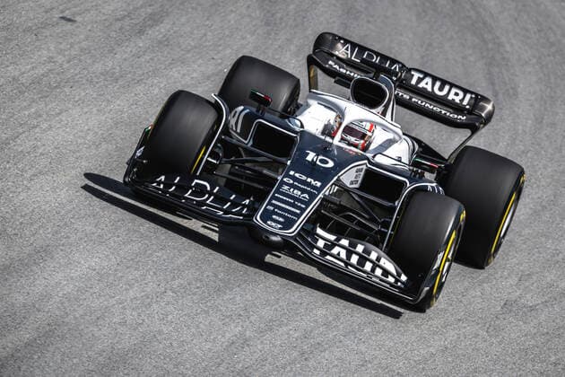 May 20, 2022, Barcelona, Catalonia, Spain: PIERRE GASLY (FRA) from team AlphaTauri drives in his in his AT03 during the first practice session of the Spanish GP at Circuit de Catalunya Barcelona Spain - ZUMAo105 20220520_zap_o105_022 Copyright: xMatthiasxOesterlex