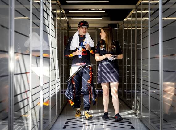 BARCELONA - Max Verstappen (Oracle Red Bull Racing) after the 2nd free practice session ahead of the F1 Grand Prix of Spain at the Circuit de Barcelona-Catalunya on May 20, 2022 in Barcelona, Spain. REMKO DE WAAL F1 Grand Prix of Spain, Practice 2 2022 xVIxANPxSportx xxANPxIVx