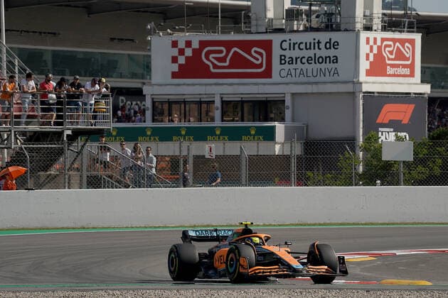 F1 Pirelli Grand Prix von Spanien 2022 20.05.2022, Circuit de Catalunya, Barcelona, F1 Pirelli Grand Prix von Spanien 2022 , im Bild Lando Norris (GBR), McLaren F1 Team
