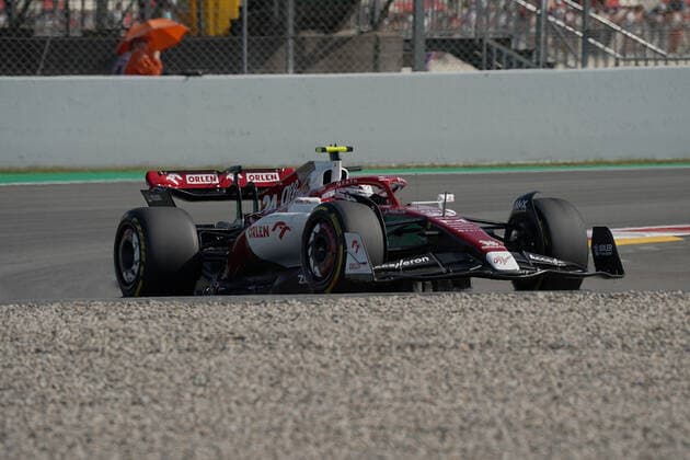 F1 Pirelli Grand Prix von Spanien 2022 20.05.2022, Circuit de Catalunya, Barcelona, F1 Pirelli Grand Prix von Spanien 2022 , im Bild Guanyu Zhou (CHN), Alfa Romeo Racing ORLEN