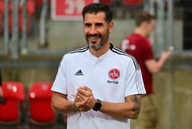 20.05.2022 - Fussball - Saison 2021 2022 - Regionalliga Bayern - 38. Spieltag: 1. FC Nürnberg II - FC Bayern München II - - Cristian Fiel (Trainer, 1. FC Nürnberg FCN II )