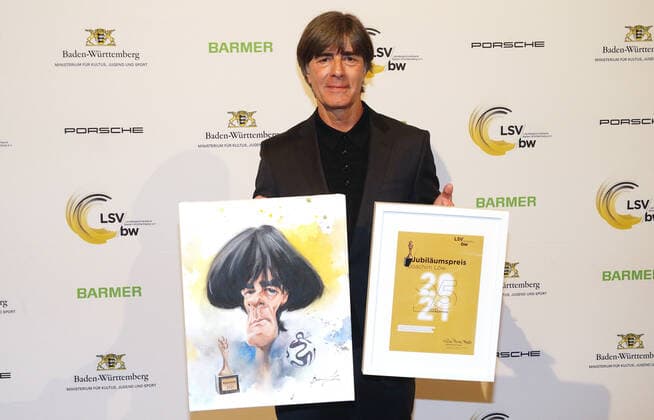 Stuttgart , Landessportverband Baden-Württemberg vergibt zum 25. Mal den Trainerpreis , Jubiläumspreis für Joachim Löw
