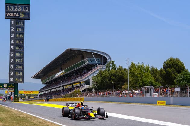 Sergio Perez (MEX, Oracle Red Bull Racing, 11) auf der Strecke,, ESP, Formula One Pirelli Gran Premio de Espana, Formel 1, Saturday, Saison 2022, 21.05.2022, ESP, Formula One Pirelli Gran Premio de Espana, Formel 1, Saturday, Saison 2022, 21.05.2022, Barcelona Copyright: xEibner-Pressefotox EP_EER