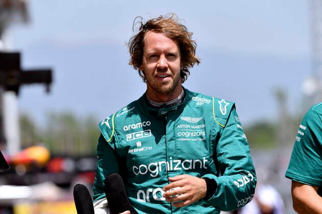 VETTEL Sebastian F1 Team Aston Martin Formel 1 Saison 2022 GP von Spanien 2022 Am 21.05.2022 in Barcelona Copyright: xJerryxAndrex