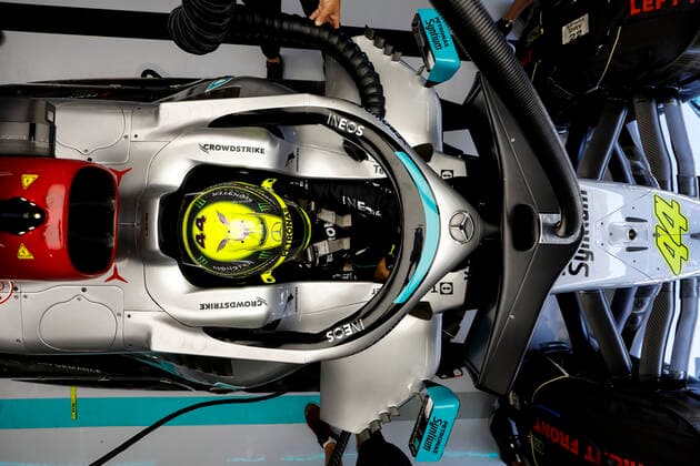 Sport Bilder des Tages 44 Lewis Hamilton (GBR, Mercedes-AMG Petronas F1 Team), F1 Grand Prix of Spain at Circuit de Barcelona-Catalunya on May 21, 2022 in Barcelona, Spain. (Photo by HOCH ZWEI) Barcelona Spain