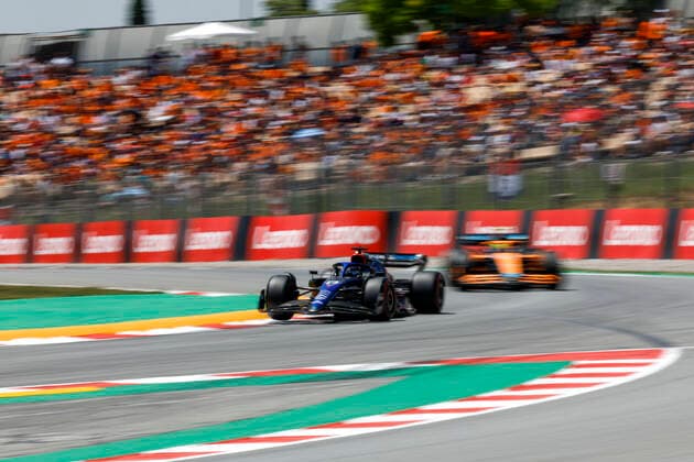 23 Alexander Albon (THA, Williams Racing), F1 Grand Prix of Spain at Circuit de Barcelona-Catalunya on May 21, 2022 in Barcelona, Spain. (Photo by HOCH ZWEI) Barcelona Spain