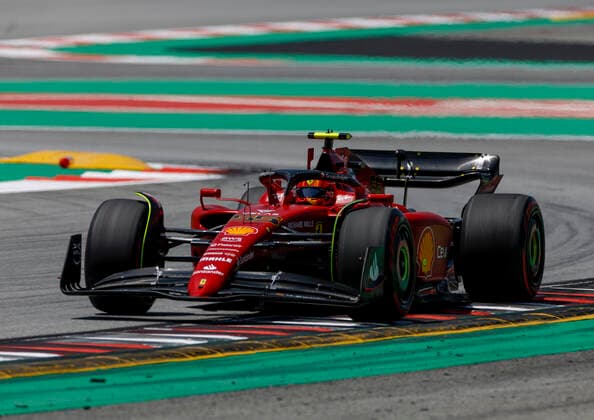 55 Carlos Sainz (ESP, Scuderia Ferrari), F1 Grand Prix of Spain at Circuit de Barcelona-Catalunya on May 21, 2022 in Barcelona, Spain. (Photo by HOCH ZWEI) Barcelona Spain