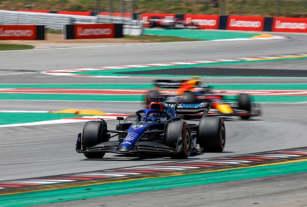 23 Alexander Albon (THA, Williams Racing), F1 Grand Prix of Spain at Circuit de Barcelona-Catalunya on May 21, 2022 in Barcelona, Spain. (Photo by HOCH ZWEI) Barcelona Spain