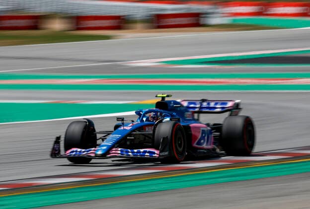 31 Esteban Ocon (FRA, BWT Alpine F1 Team), F1 Grand Prix of Spain at Circuit de Barcelona-Catalunya on May 21, 2022 in Barcelona, Spain. (Photo by HOCH ZWEI) Barcelona Spain