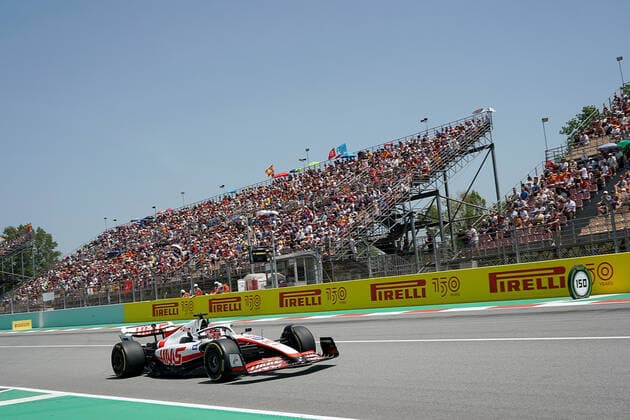 21.05.2022, Circuit de Catalunya, Barcelona, F1 Pirelli Grand Prix von Spanien 2022 , im Bild Kevin Magnussen (DNK), Haas F1 Team (Foto EU-Images) Barcelona Circuit de Catalunya Catalunya Spain