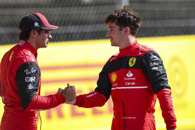 LECLERC Charles (mco), Scuderia Ferrari F1-75, portrait during the Formula 1 Pirelli Grand Premio de Espana 2022, 6th round of the 2022 FIA Formula One World Championship, WM, Weltmeisterschaft on the Circuit de Barcelona-Catalunya, from May 20 to 22, 2022 in Montmelo, Spain - F1 - SPANISH GRAND PRIX 2022 DPPI Panoramic  00122015_G00D0484.JPG_