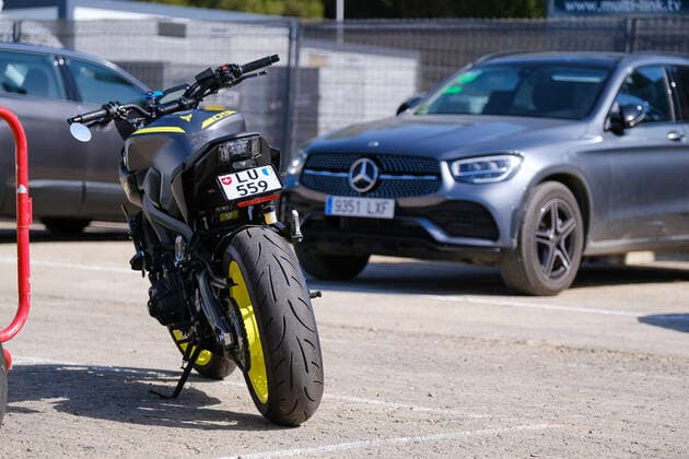 Motorrad von Mick Schumacher (GER, Haas F1 Team, 47), ESP, Formula One Pirelli Gran Premio de Espana, Formel 1, Sunday, Saison 2022, 22.05.2022, ESP, Formula One Pirelli Gran Premio de Espana, Formel 1, Sunday, Saison 2022, 22.05.2022, Barcelona Copyright: xEibner-Pressefotox EP_EER