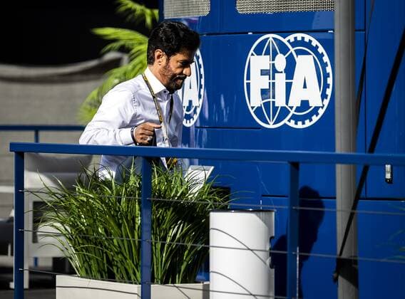 BARCELONA - Mohammed Ben Sulayem, president of motorsport federation FIA, ahead of the F1 Grand Prix of Spain at Circuit de Barcelona-Catalunya on May 22, 2022 in Barcelona, Spain. REMKO DE WAAL F1 Grand Prix of Spain, RACE 2022 xVIxANPxSportx xxANPxIVx