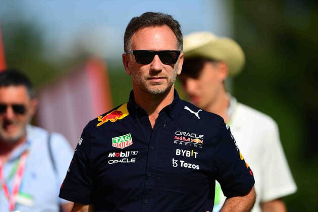 F1 Grand Prix of Spain Cristian Horner of Red Bull Racing arrive into the circuit before race of Spanish Grand Prix in Circuit de Catalunia in Montmelo, Barcelona, Catalunia, Spain, 22 May 2022 Barcelona Barcelona, Cataluina Spain  Copyright: xAndreaxDiodatox originalFilename:diodato-notitle220522_np880.jpg