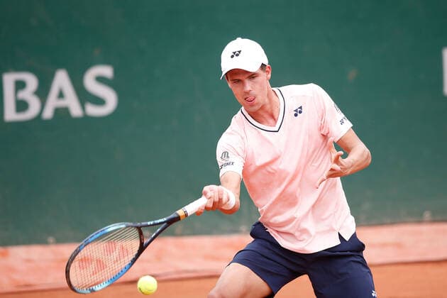 22.05.2022, Tennis, French Open 2022 Roland-Garros, FRA, Paris, Roland Garros Bild: v. li. Daniel Altmaier (GER) Copyright: HMBxMedia AntonioxBorga