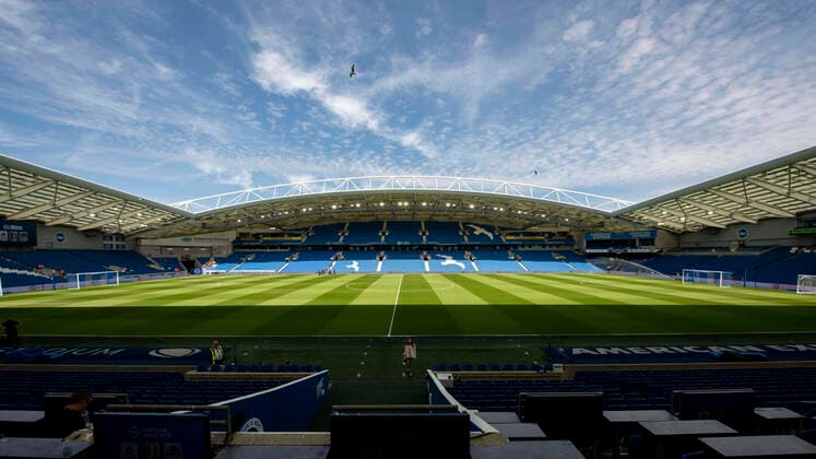 Brighton and Hove Albion v West Ham United Premier League General view of American Express Community Stadium before the Premier League match at the American Express Community Stadium, Brighton and Hove Content Not Available For UK Newspapers Copyright: xJeremyxLandeyx FIL-16931-0003 UK Newspapers OUT