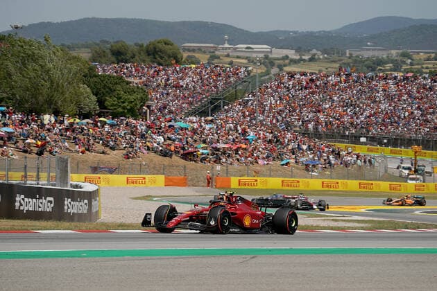 F1 Pirelli Grand Prix von Spanien 2022 22.05.2022, Circuit de Catalunya, Barcelona, F1 Pirelli Grand Prix von Spanien 2022 , im Bild Carlos Sainz Jr. (ESP), Scuderia Ferrari