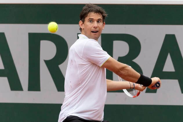 French Open 2022, Dominic Thiem (AUT) Tennis - French Open 2022 - Grand Slam ATP, Tennis Herren WTA, Tennis Damen ITF - Roland Garros - Paris - - France - 22 May 2022. Copyright: xJuergenxHasenkopfx
