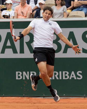 French Open 2022, Dominic Thiem (AUT) Tennis - French Open 2022 - Grand Slam ATP, Tennis Herren WTA, Tennis Damen ITF - Roland Garros - Paris - - France - 22 May 2022. Copyright: xJuergenxHasenkopfx