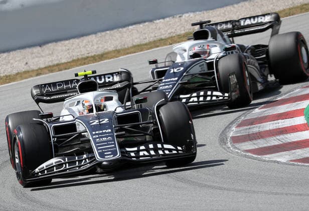 F1 Grand Prix of Spain Yuki Tsunoda s Alpha Tauri during the Formula 1 Pirelli GP of Spain, held at the Circuit de Barcelona Catalunya, in Barcelona, on 22th May 2022. -- Barcelona Barcelona Spain  Copyright: xUrbanandsportx originalFilename:urbanandsport-formula1220522_np0T4.jpg