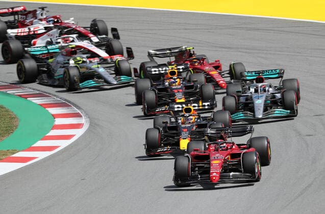 F1 Grand Prix of Spain Charles Leclerc s Ferrari during the Formula 1 Pirelli GP of Spain, held at the Circuit de Barcelona Catalunya, in Barcelona, on 22th May 2022. -- Barcelona Barcelona Spain  Copyright: xUrbanandsportx originalFilename:urbanandsport-formula1220522_npxYB.jpg