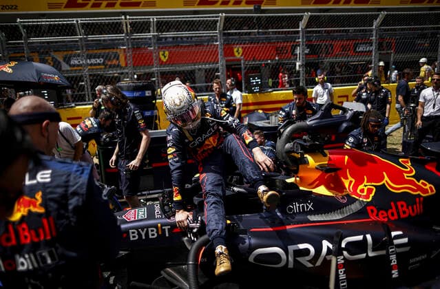 1 Max Verstappen (NLD, Oracle Red Bull Racing), F1 Grand Prix of Spain at Circuit de Barcelona-Catalunya on May 22, 2022 in Barcelona, Spain. (Photo by HOCH ZWEI) Barcelona Spain