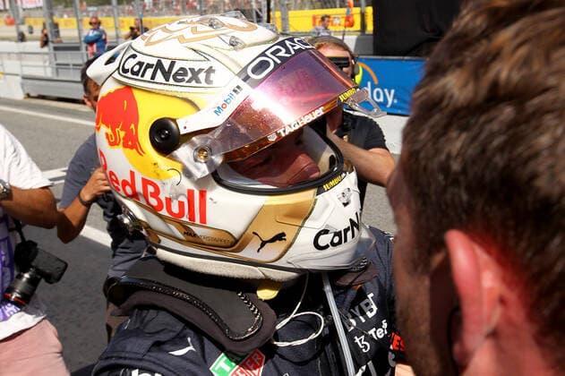 F1 Pirelli Grand Prix von Spanien 2022 22.05.2022, Circuit de Catalunya, Barcelona, F1 Pirelli Grand Prix von Spanien 2022 , im Bild Sieger Max Verstappen (NEL), Oracle Red Bull Racing